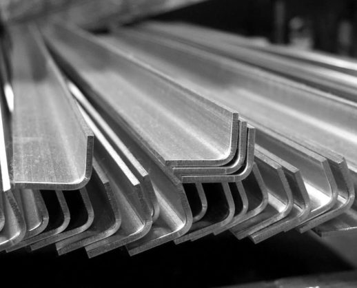 stack-of-angle-metal-in-the-factory-image Hot-formed steel: For high-stress applications